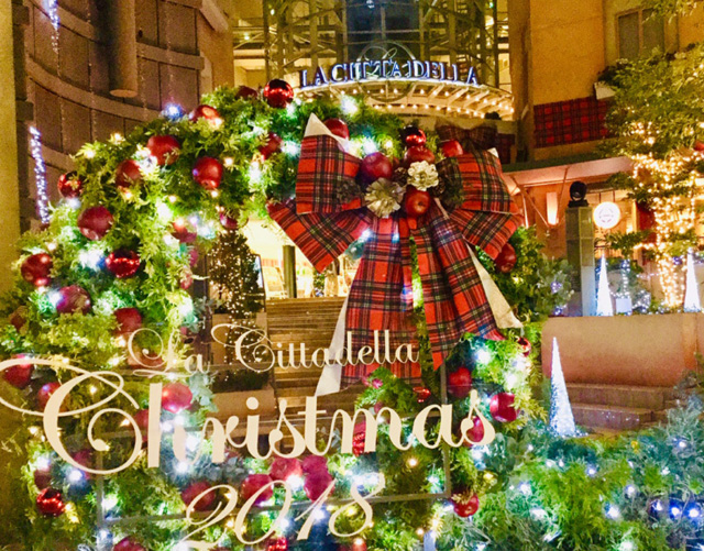 ラ チッタデッラ・クリスマス2018 プロモーション『 Christmas at LA CITTADELLA 2018  』